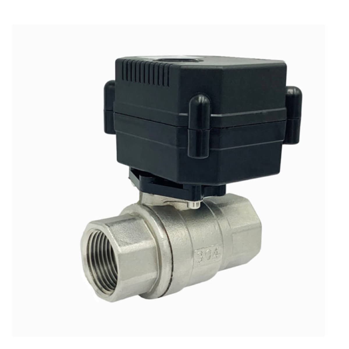 Motorized shutoff valve